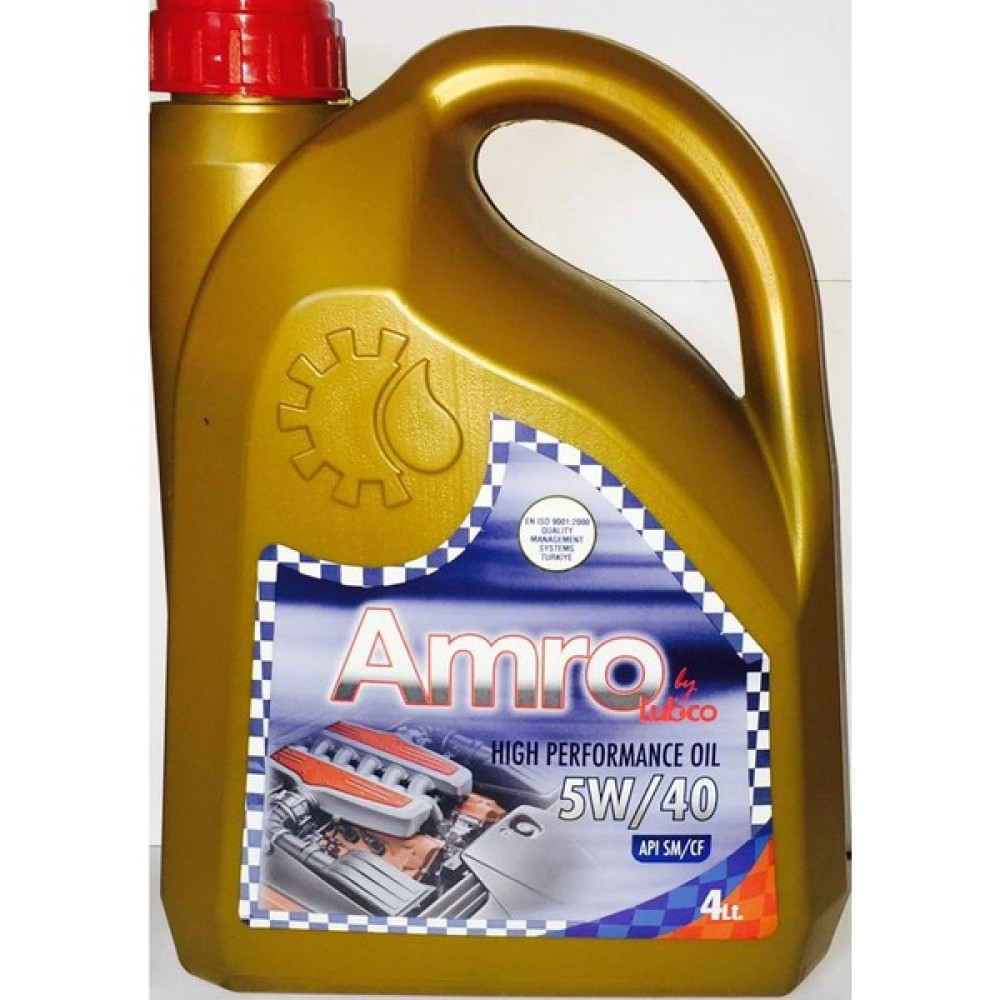Amro Tam Sentetik 5W40 4 Litre Motor Yağı ( Üretim Yılı: 2023 ) Motor Yağı Fiyatı