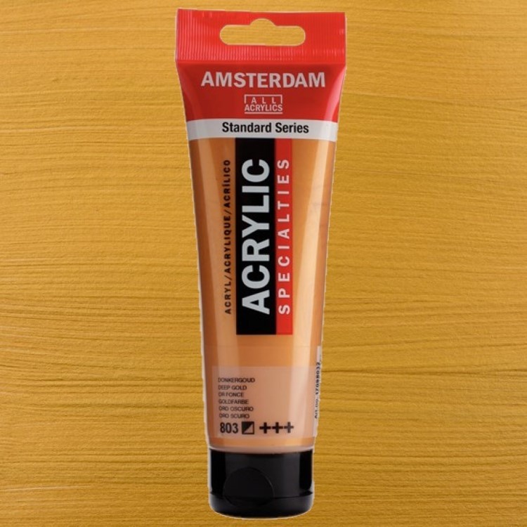 Amsterdam Akrilik Boya 120 ml Deep Gold 803 Akrilik Boya Fiyatı