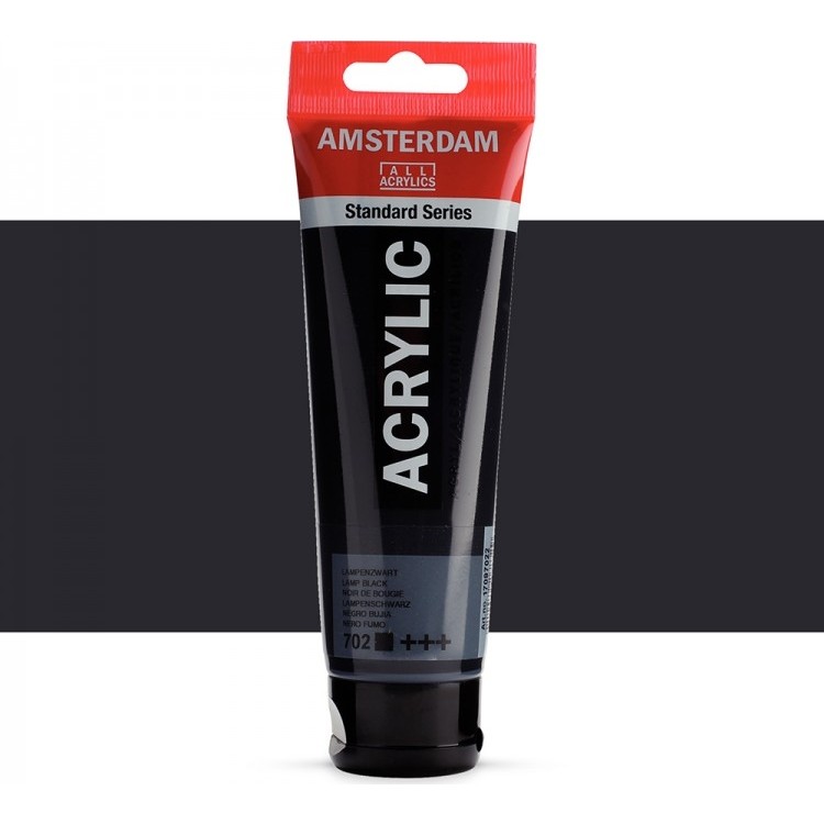 Amsterdam Akrilik Boya 120 ml Lamp Black 702 Akrilik Boya Fiyatı