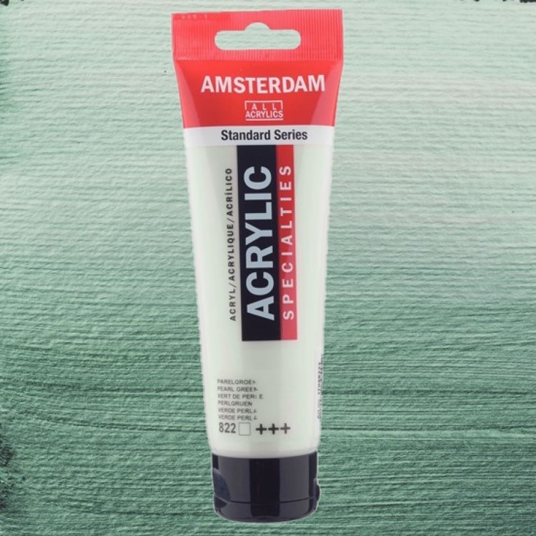 Amsterdam Akrilik Boya 120 ml Pearl Green 822 Akrilik Boya Fiyatı