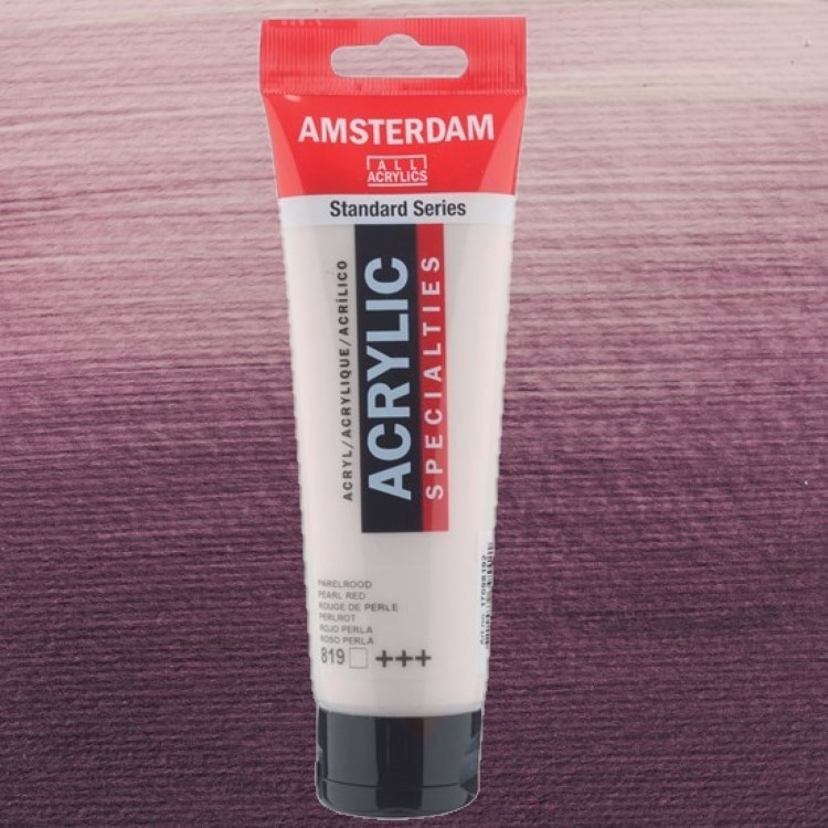 Amsterdam Akrilik Boya 120 ml Pearl Red 819 Akrilik Boya Fiyatı