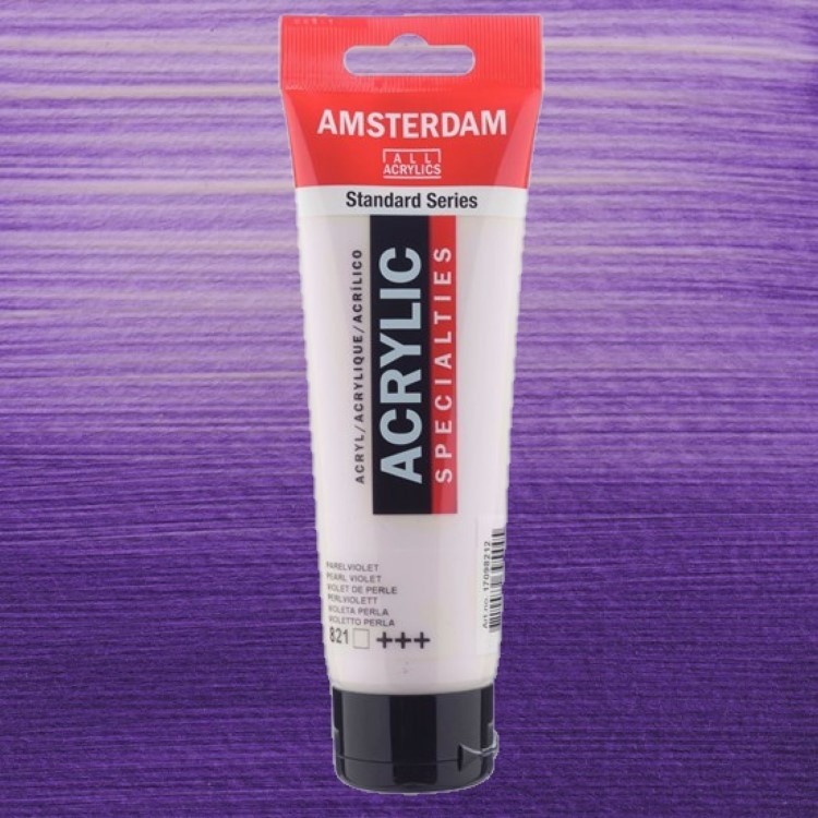 Amsterdam Akrilik Boya 120 ml Pearl Violet 821 Akrilik Boya Fiyatı