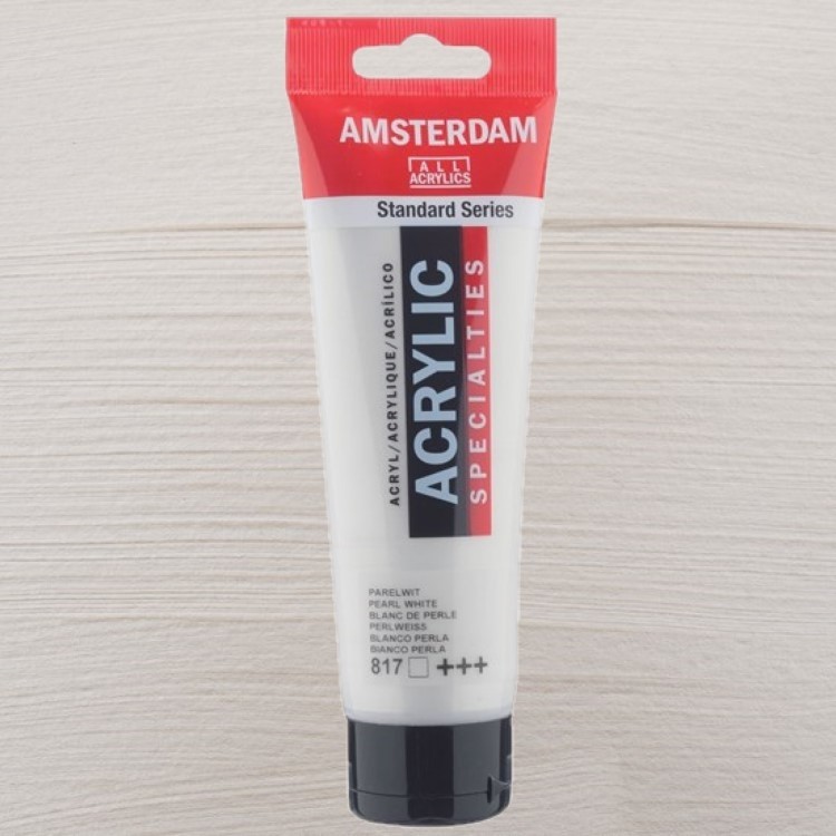Amsterdam Akrilik Boya 120 ml Pearl White 817 Akrilik Boya Fiyatı