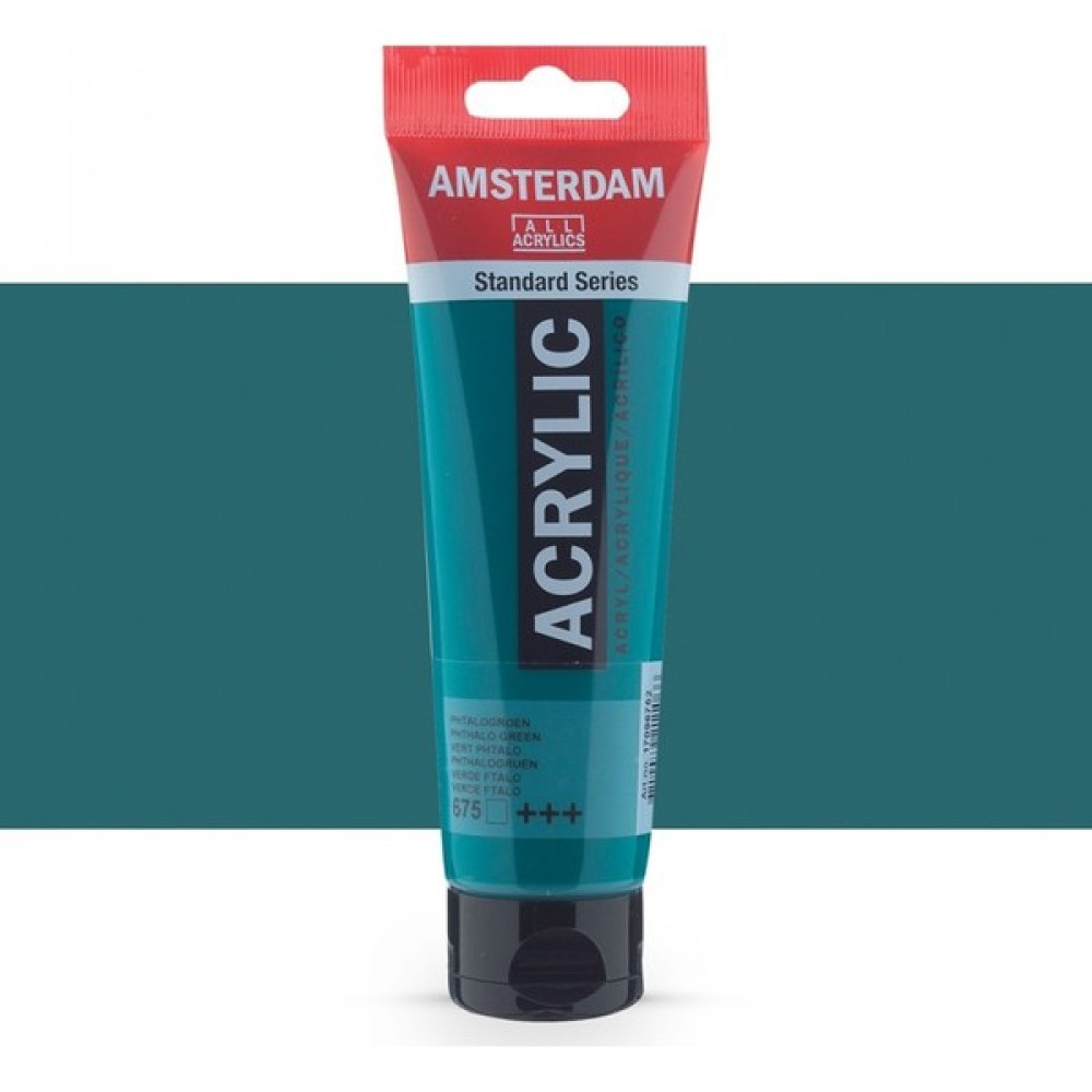 Amsterdam Akrilik Boya 120 ml Phthalo Green 675 Akrilik Boya Fiyatı