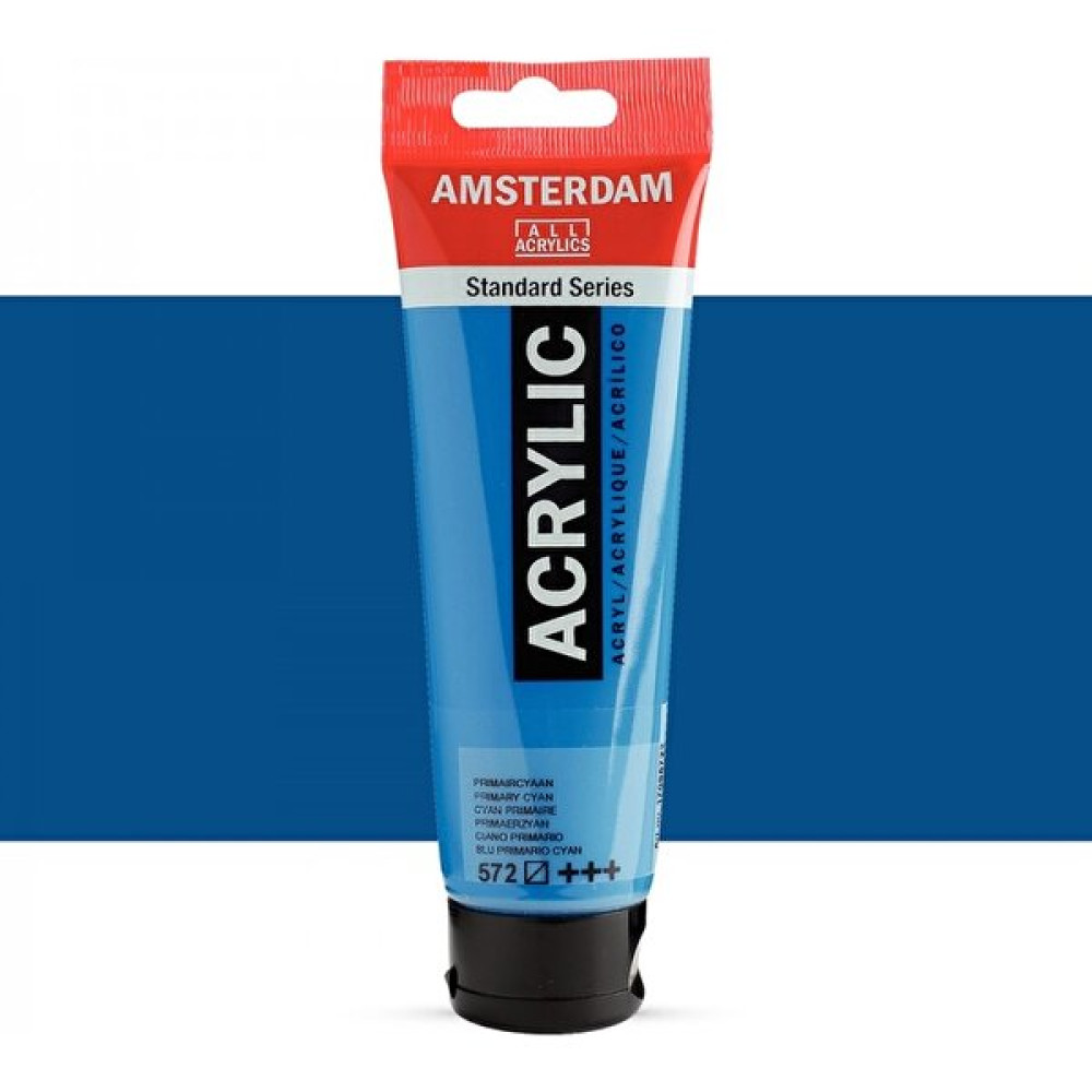 Amsterdam Akrilik Boya 120 ml Primary Cyan 572 Akrilik Boya Fiyatı