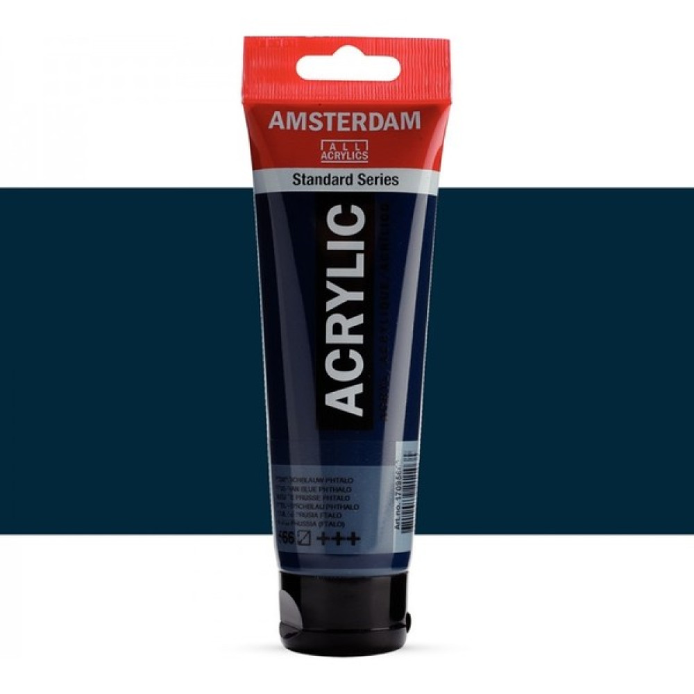 Amsterdam Akrilik Boya 120 ml Prussian Blue Phthalo 566 Akrilik Boya Fiyatı