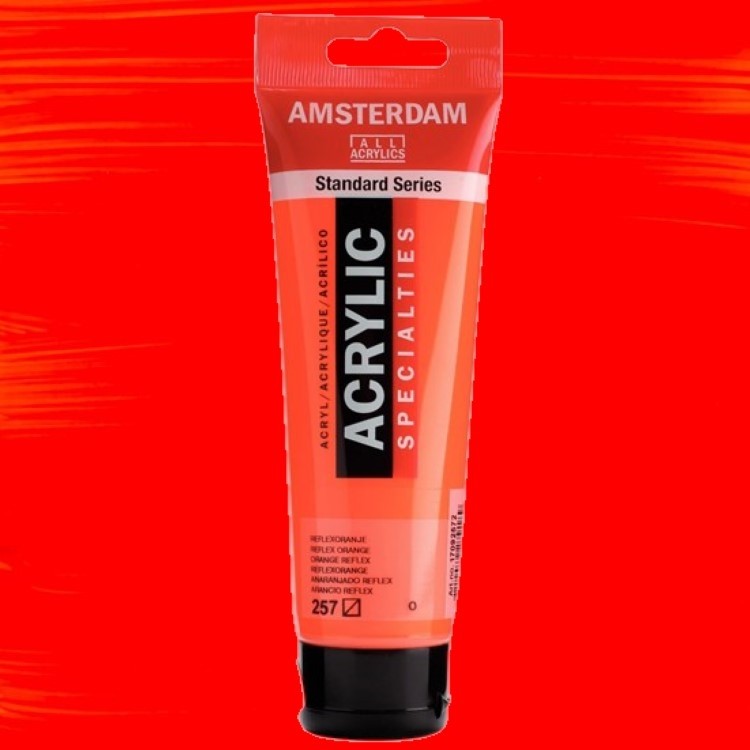 Amsterdam Akrilik Boya 120 ml Reflex Orange 257 Akrilik Boya Fiyatı