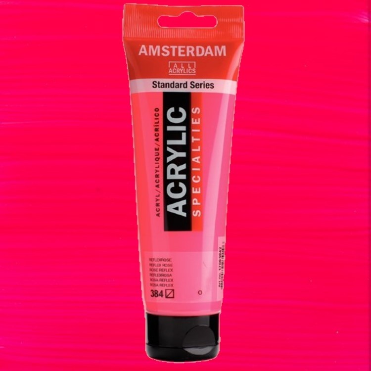 Amsterdam Akrilik Boya 120 ml Reflex Rose 384 Akrilik Boya Fiyatı