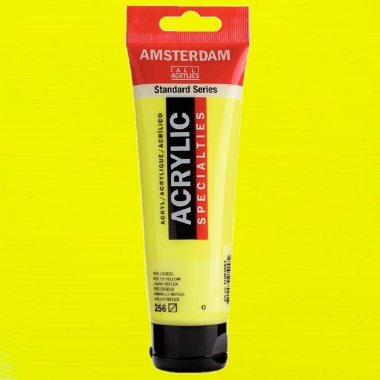 Amsterdam Akrilik Boya 120 ml Reflex Yellow 256 Akrilik Boya Fiyatı