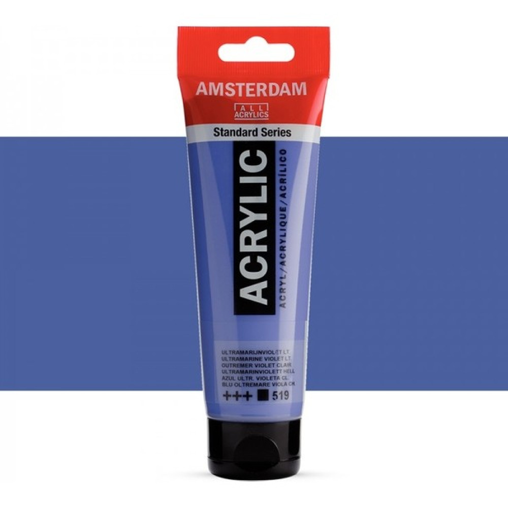 Amsterdam Akrilik Boya 120 ml Ultramarine Violet Light 519 Akrilik Boya Fiyatı