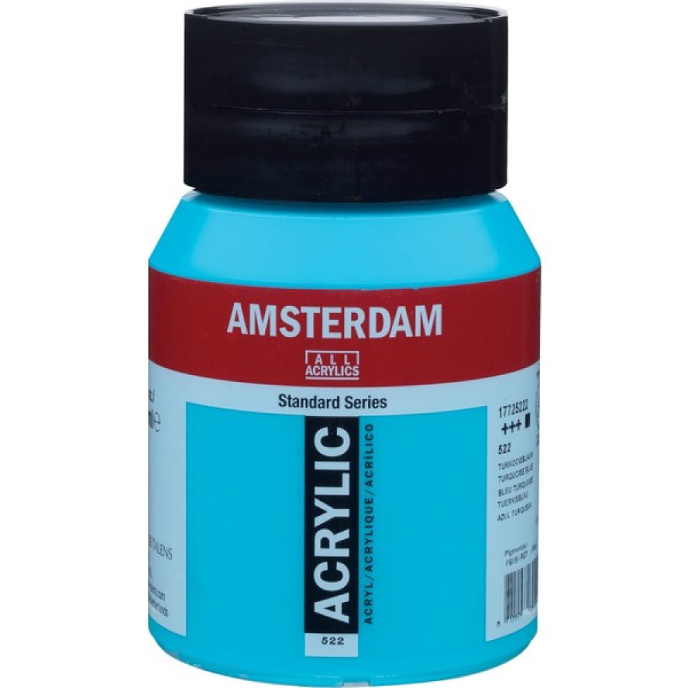 Amsterdam Standart Akrilik Boya 500 ml Turquoise Blue Akrilik Boya Fiyatı