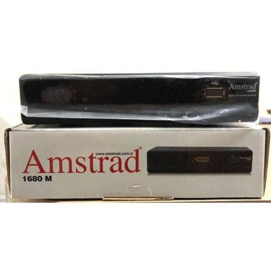 Amstrad 1680 M Siyah Uydu Alıcısı