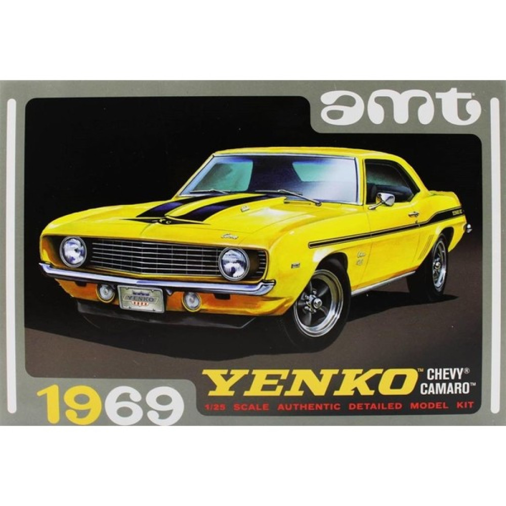 Amt 1093 1/251969 Chevy Camaro (Yenko) Araba Demonte Plastik Maketi Oto Boyaları Fiyatı