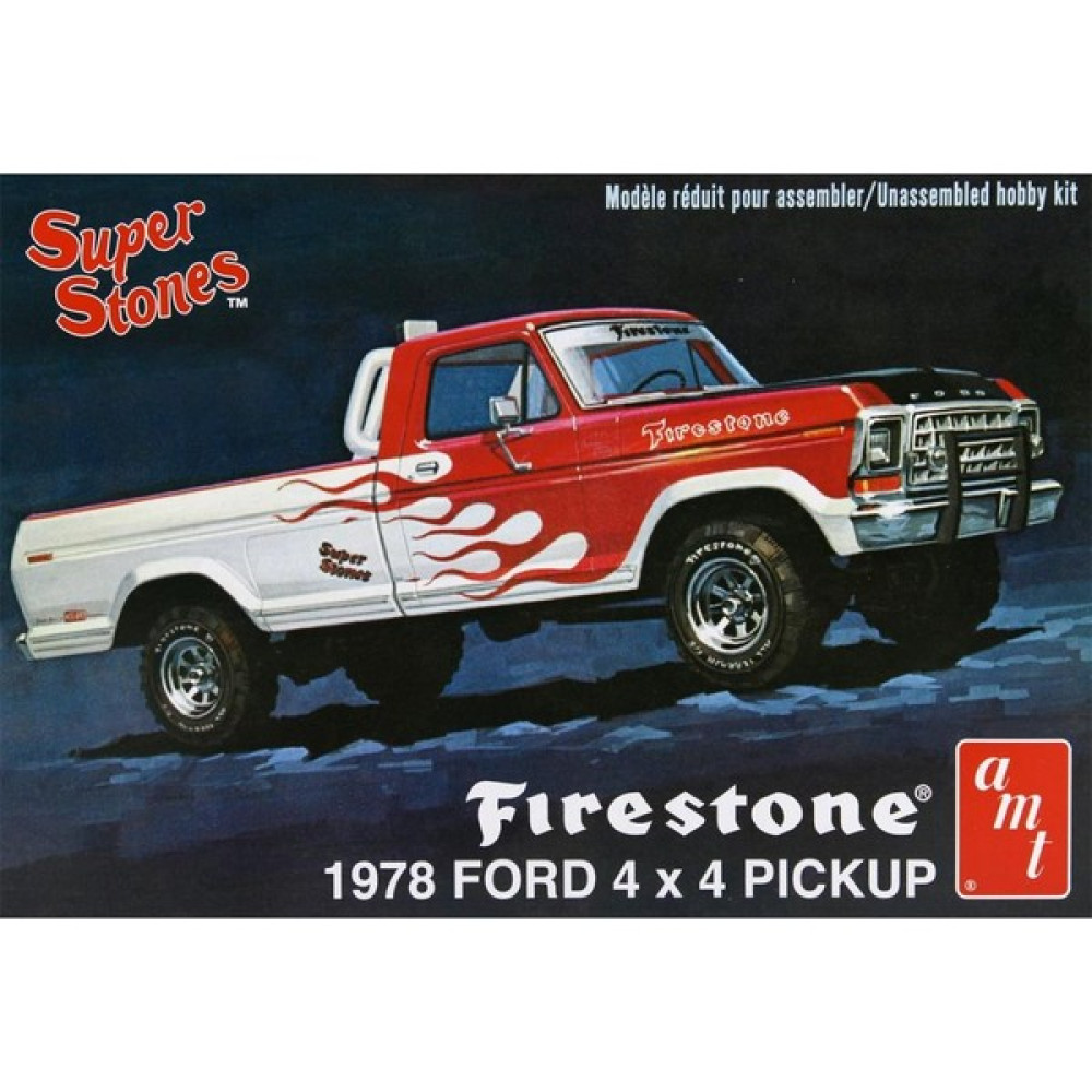 Amt 858 1/25 1978 Ford Pickup Firestone Super Stones Kamyonet Demonte Plastik Maketi Oto Boyaları Fiyatı