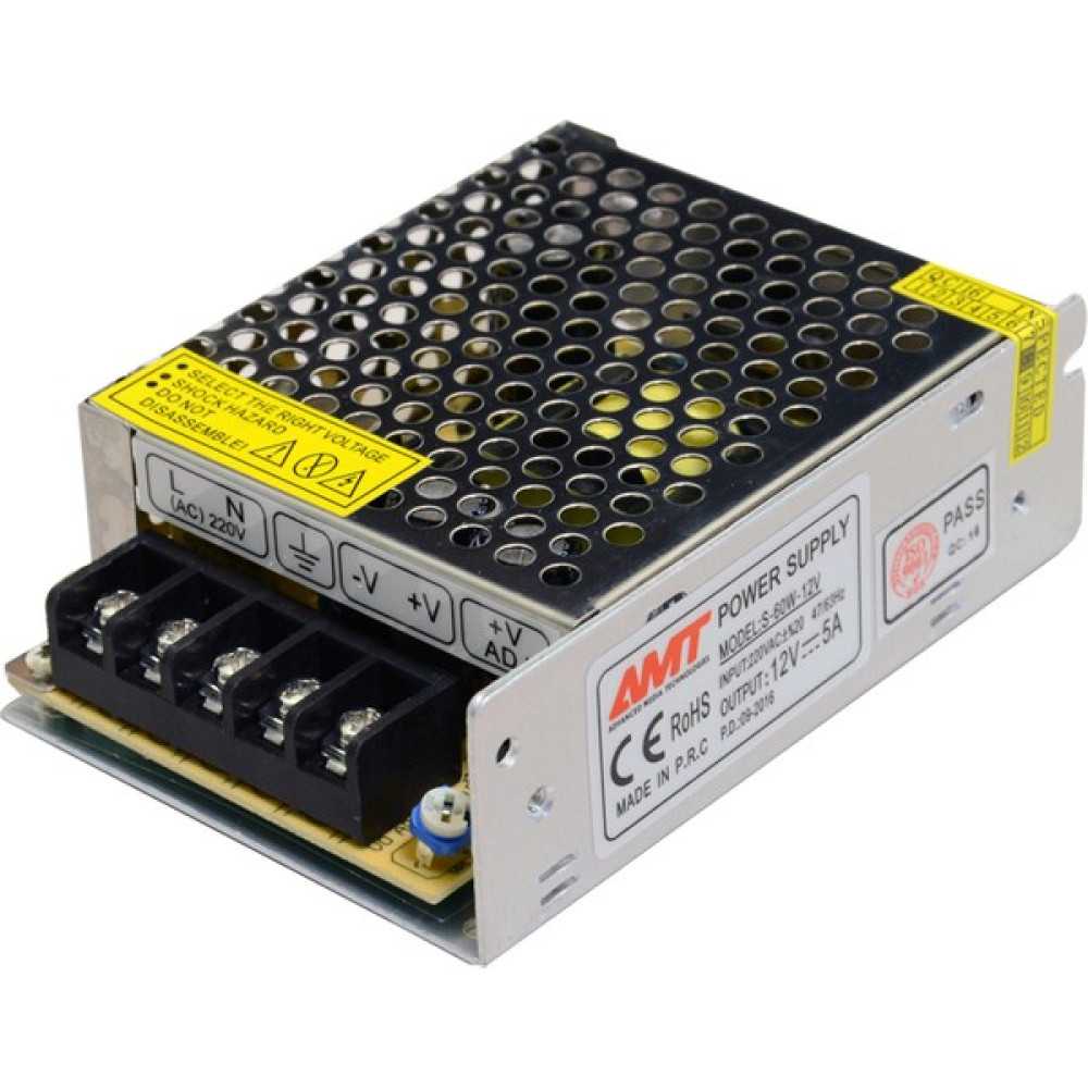 AMT Adaptör 12 Volt 5 Amper Led Ve Kamera Adaptör Trafo Sac Kasa Elektrikli El Aletleri Fiyatı