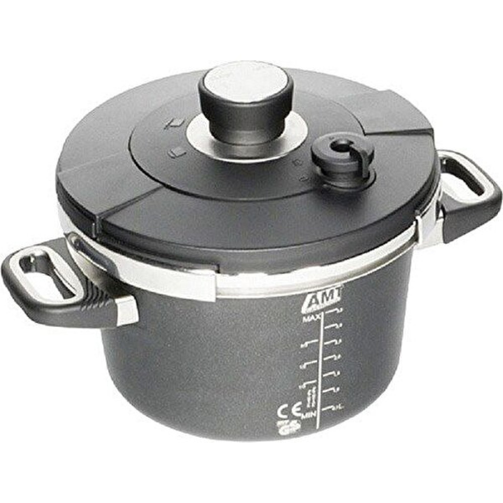 Amt Gastroguss 4.5 Lt Düdüklü Tencere - 4,5 L - Gri Düdüklü Tencereler Fiyatı