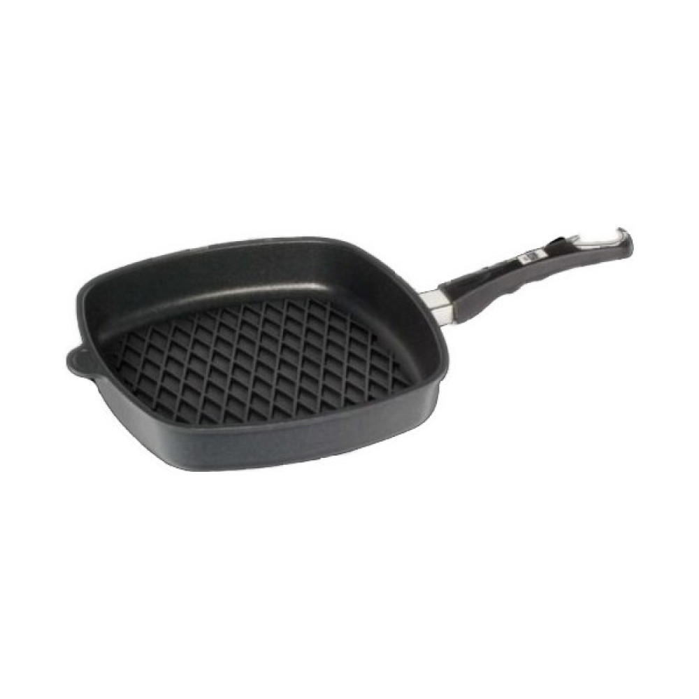AMT Gastroguss Amt Bbq Induktion Kare Tava 28 x 28 cm. Tavalar Fiyatı
