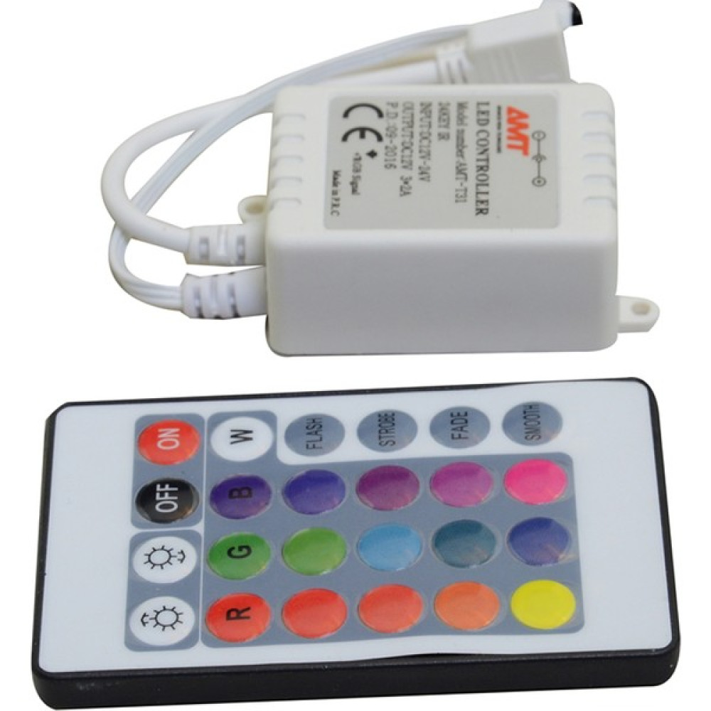 Amt T31 Rgb Şerit Led Kontrol Cihazı Rgb Kontrol Cihazi Led Aydınlatmalar Fiyatı