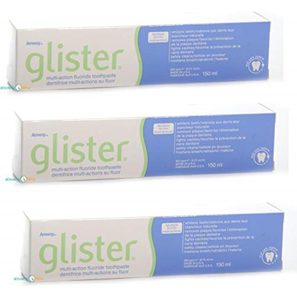 Amway Glister Flörürlü Büyük Boy Diş Macunu 150 Ml (3 Adet) Görseldeki Ürünler Gönderilmektedir - 1 Diş Macunları Fiyatı