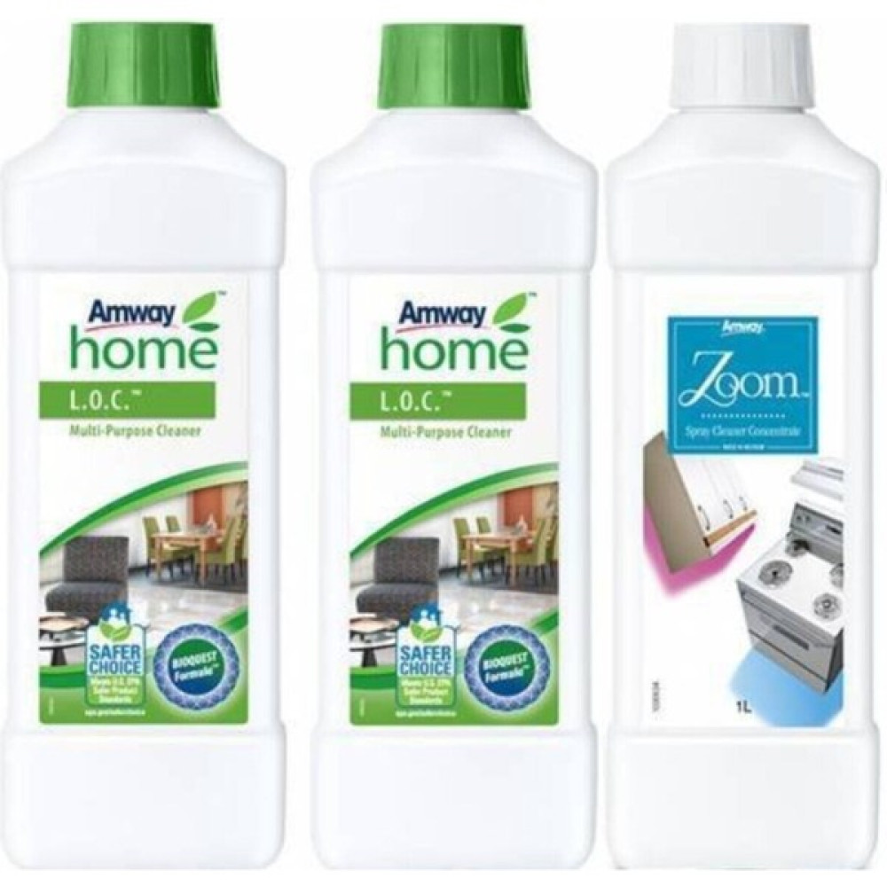 Amway Home Amway Loc Çok Amaçlı Temizleyici 2 Adet + Zoom Konsantre Sprey Temizleyici Oto Boyaları Fiyatı