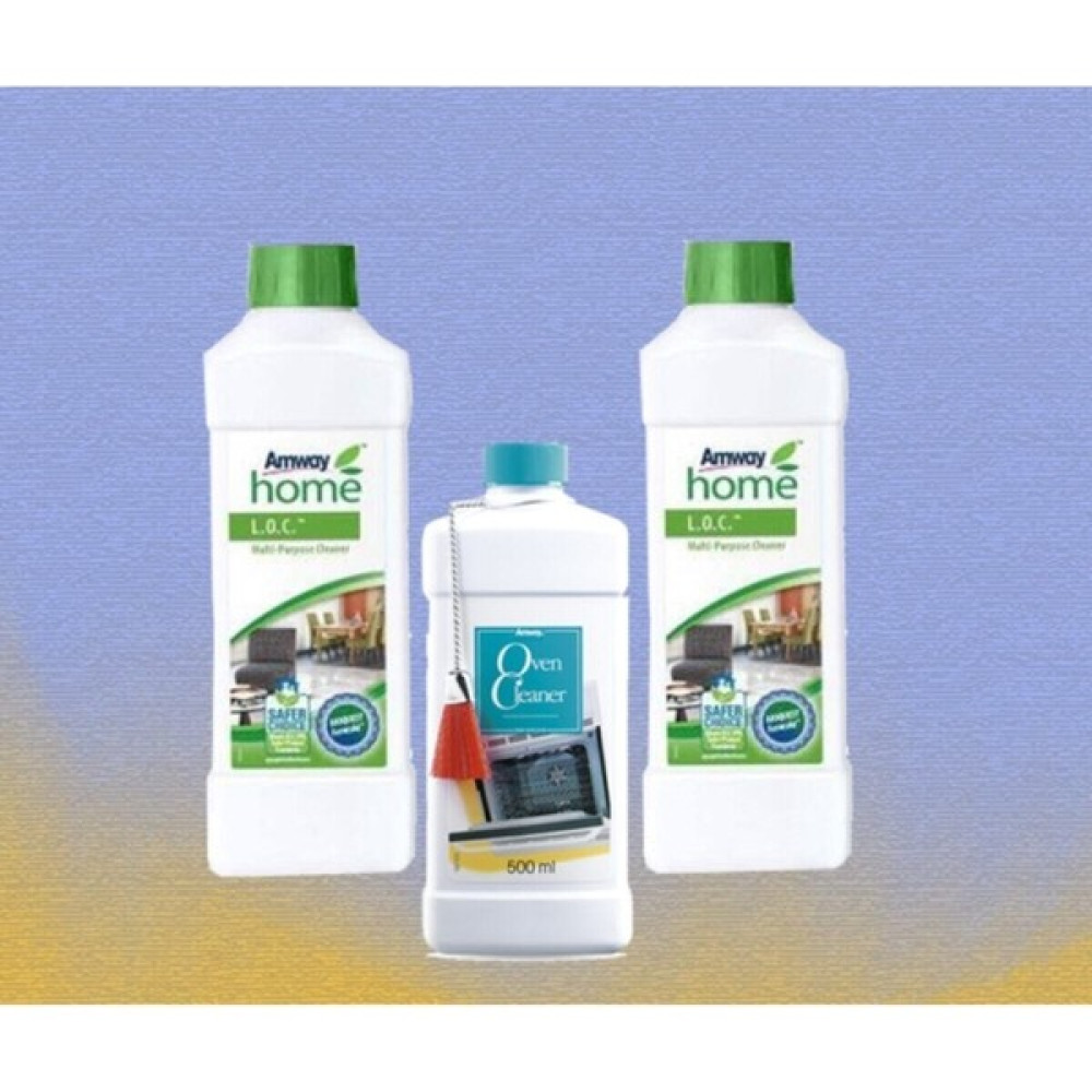 Amway Home Çok Amaçlı Temizleyici Jel Fırın Temizleyicisi Amway 3'lü Set Parlatıcı ve Temizleyiciler Fiyatı