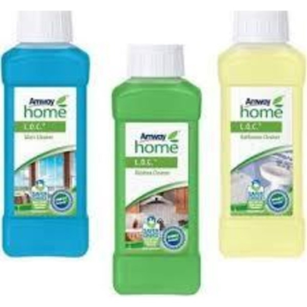 Amway Home Loc Mutfak Banyo Cam Temizleyiciler 500 ml 3'lü Set - Beyaz Parlatıcı ve Temizleyiciler Fiyatı