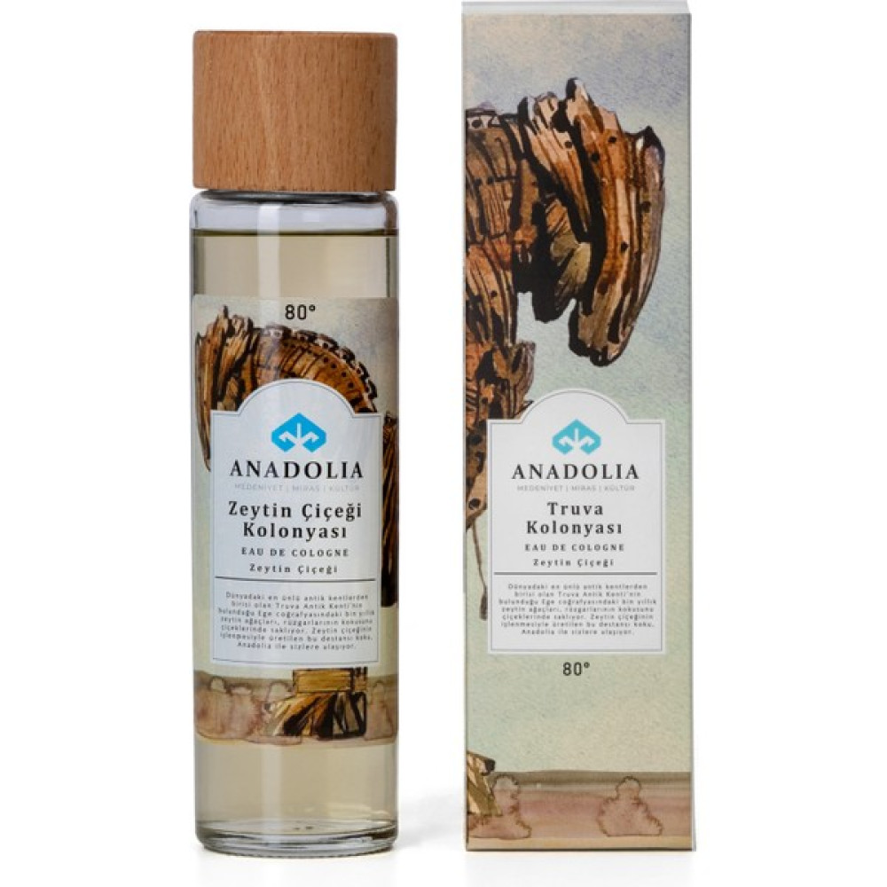 Anadolia Truva Zeytin Çiçeği Kokulu 80° Cam Şişe Kolonya 180 ml Oto Boyaları Fiyatı