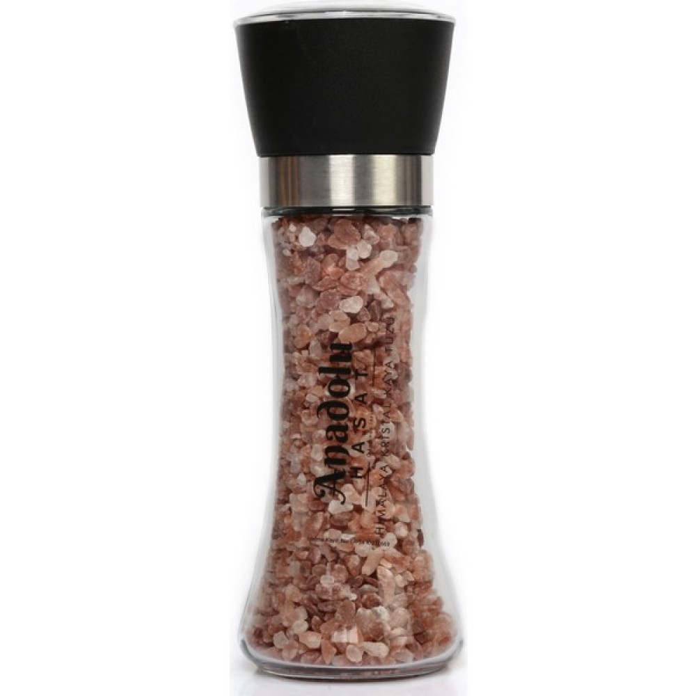 Anadolu Hasat Seramik Bıçaklı Baharat ve Tuz Değirmeni Öğütücü (Himalaya) - Şeffaf - 200 ml Baharat Setleri & Baharatlıklar Fiyatı