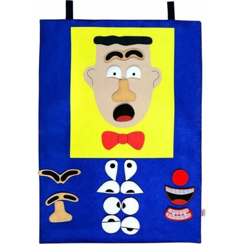 Anadolu Oyuncak AND-9170 Yüz Ifadeleri -Erkek Cırtlı Pano -Anadolu Oyuncak Oto Boyaları Fiyatı