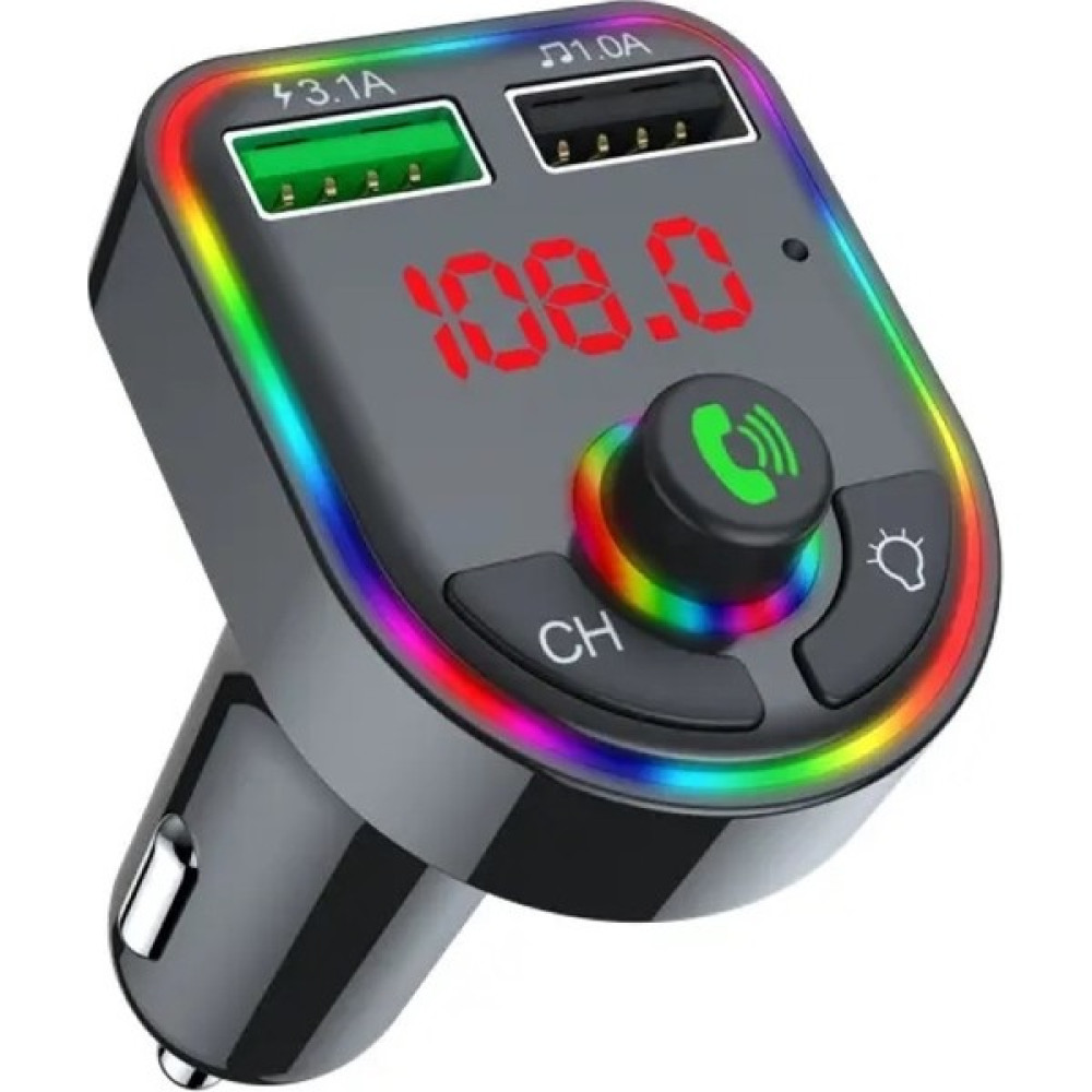 Anadolu Pars Bluetooth Araç Kiti Fm Transmitter 3.1A Hızlı Şarj Çakmaklık Şarjı Rgb Işıklı Concord C-163 Oto Boyaları Fiyatı