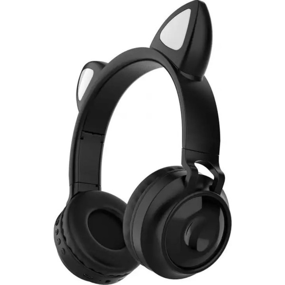 Anadolu Pars Kablosuz Kulaklık LED Işıklı Kedi Kulaklıklı Oyun Gürültü Engelleme Stereo Bluetooth Kulaklık Siyah Kulak Üstü Kulaklık Fiyatı