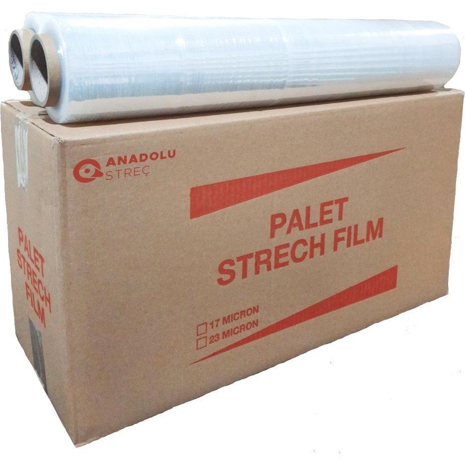 Anadolu Streç Palet Streç Film 300 mt 50 cm 17 Mikron 6 Adet Streç Film Fiyatı