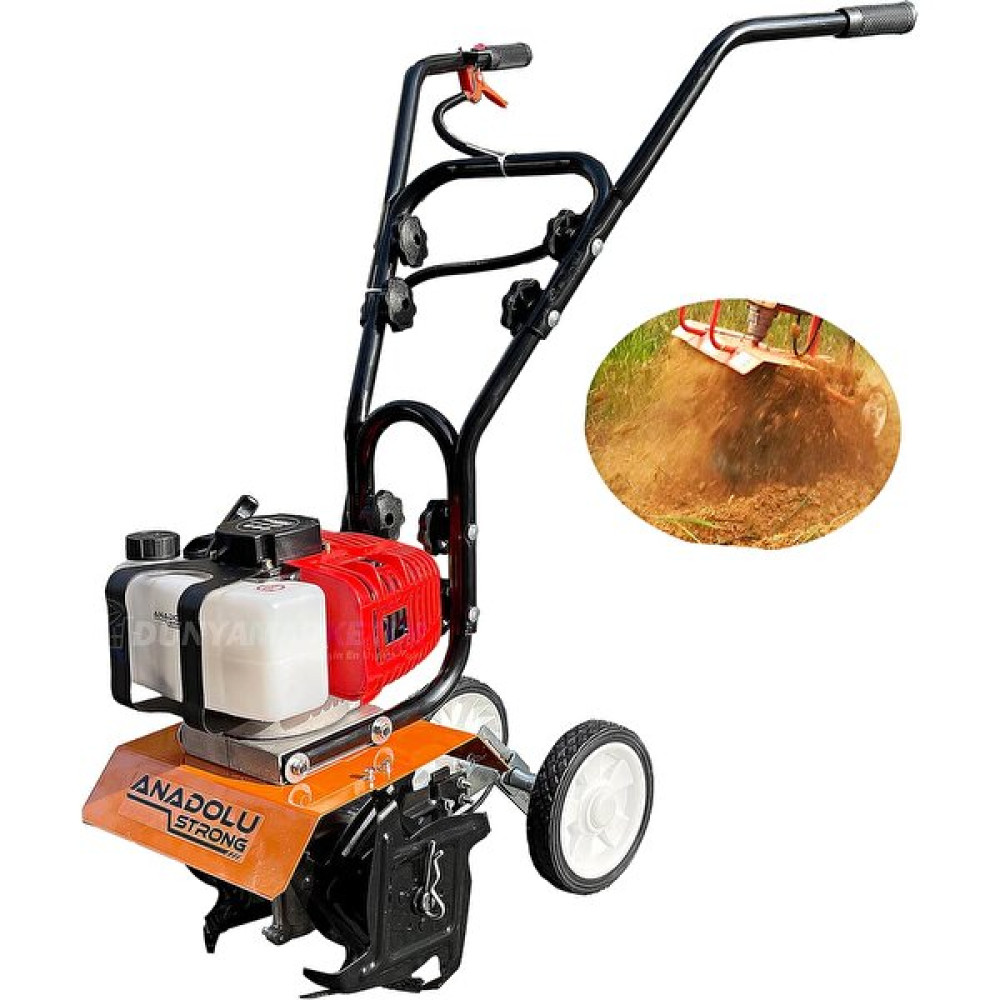 Anadolu Strong STP6300 3 Hp Benzinli Çapa Makinesi Hobi Bahçeleri Için Çapalama Makinesi Fiyatı