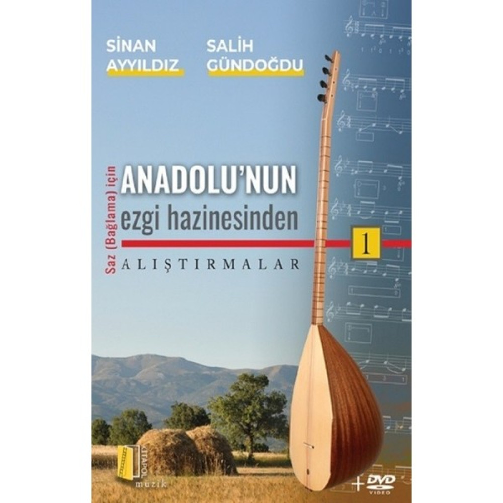Anadolu'nun Ezgi Hazinesinden Alıştırmalar 1 - Sinan Ayyıldız - Salih Gündoğdu Müzik Fiyatı