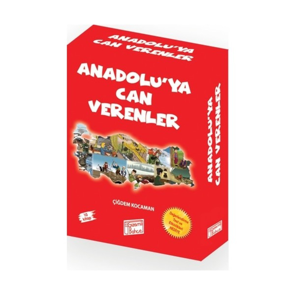 Anadoluya Can Verenler - 10 Kitap Çocuk Öykü Fiyatı