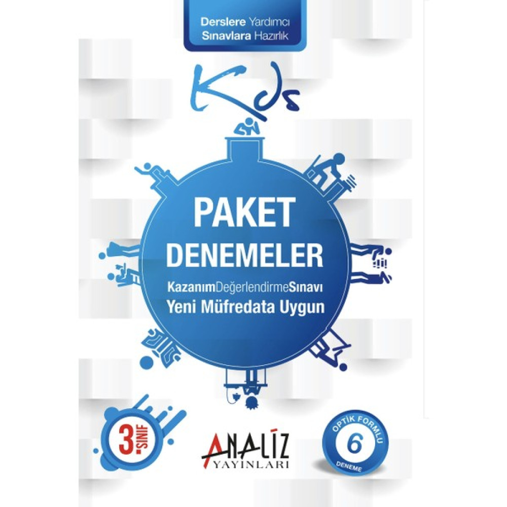 Analiz Yayınları 3. Sınıf Tüm Dersler Paket Deneme 6'lı Set Tüm Dersler Fiyatı