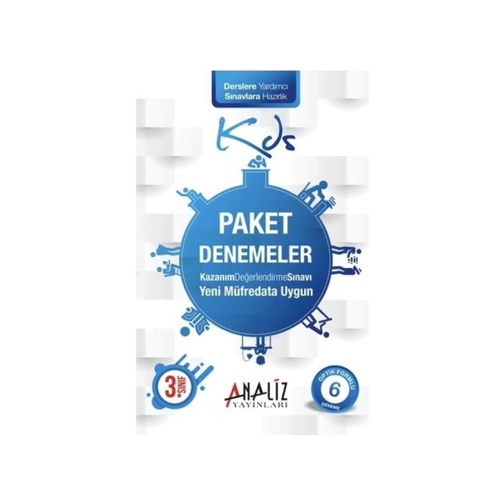 Analiz Yayınları 3.sınıf Paket Deneme Sınavı Analiz Yayınları 6'lı Deneme Kaynak Kitapları Fiyatı