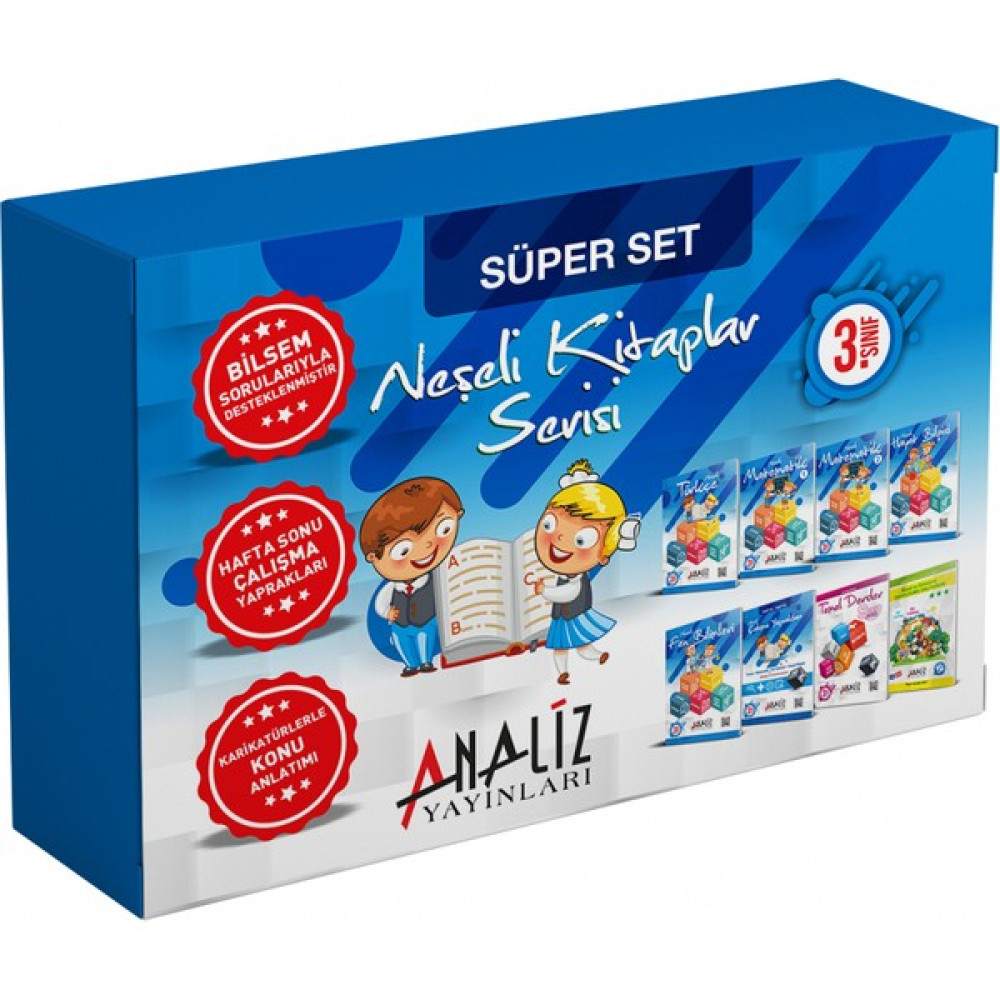 Analiz Yayınları 3.sınıf Süper Set Kaynak Kitapları Fiyatı