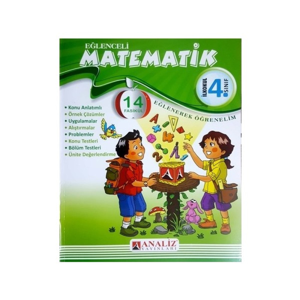 Analiz Yayınları 4. Sınıf Eğlenceli Matematik Matematik Fiyatı