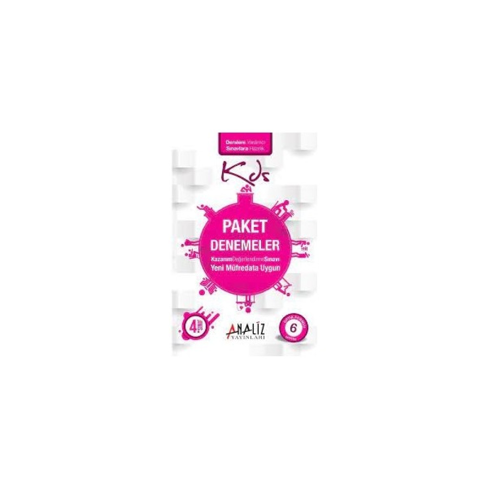 Analiz Yayınları 4.sınıf Paket Deneme Sınavı Analiz Yayınları 6'lı Deneme Kaynak Kitapları Fiyatı
