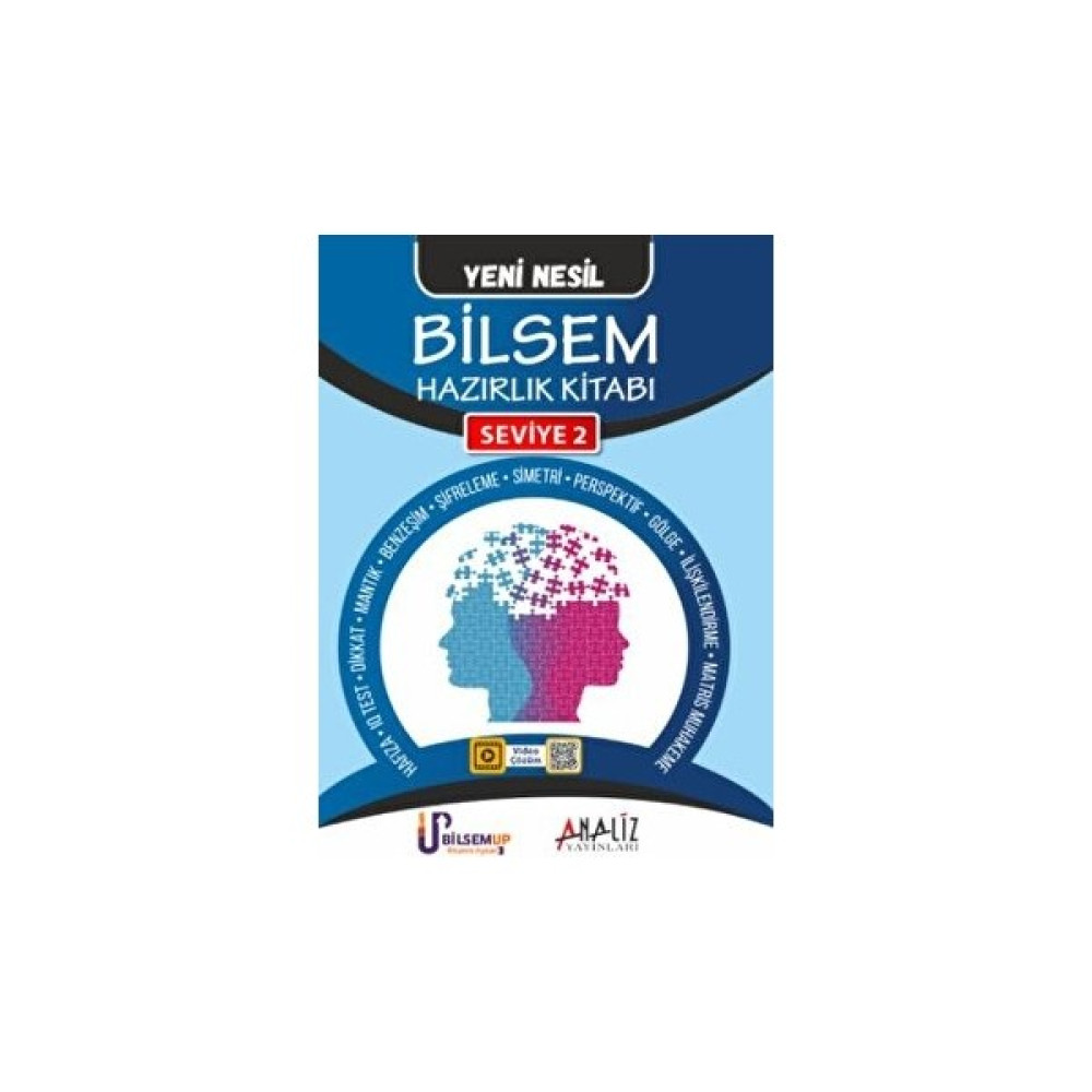 Analiz Yayınları Bilsem Hazırlık Kitabı Seviye 2 Tüm Dersler Fiyatı