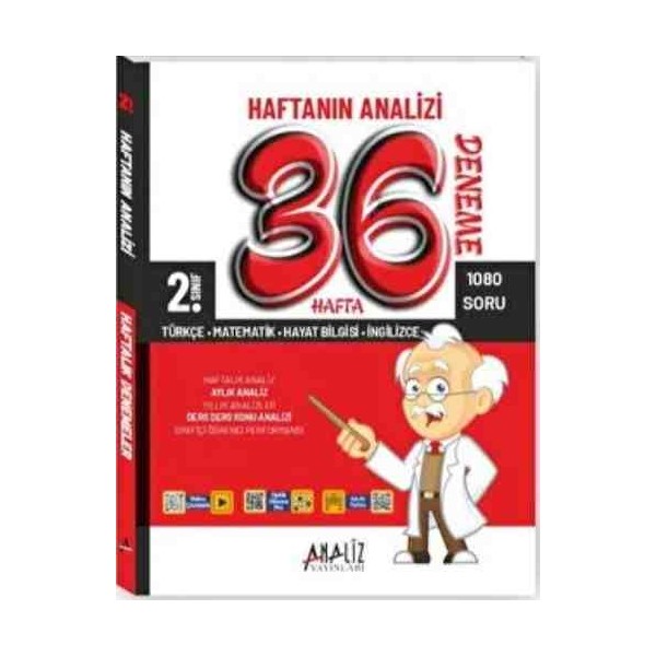 Analiz Yayınları Haftanın Analizi 2 Sınıf 36 Hafta Deneme Kitabı Diğer Fiyatı