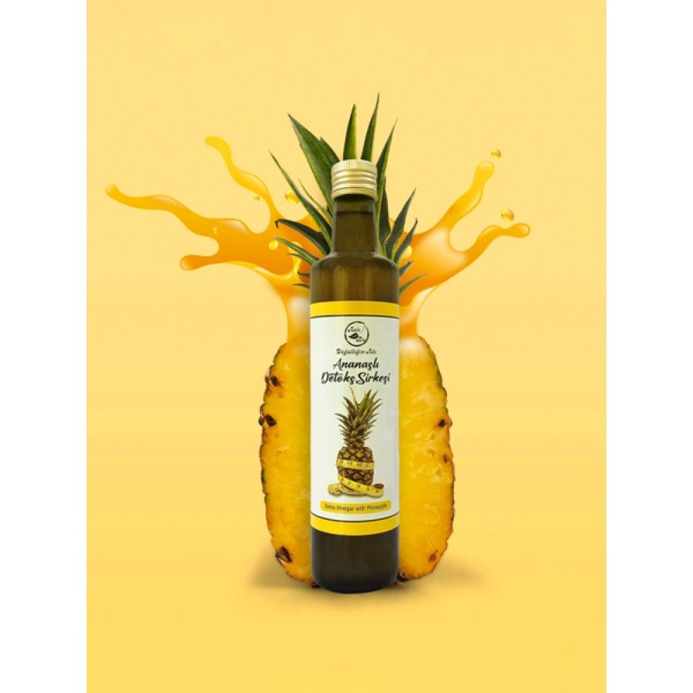 Ananas Sirkesi, Ananaslı Detoks Sirkesi 500 ml Sos Fiyatı