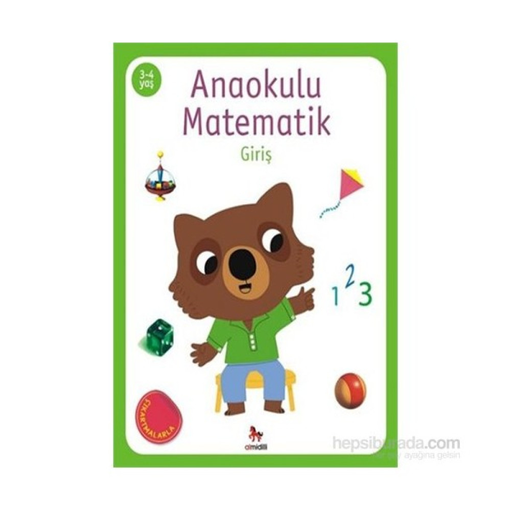Anaokulu Matematik-Giriş Çıkartmalarla 3-4 Yaş-Kolektif Okul Öncesi Eğitici & Öğretici Kitaplar Fiyatı