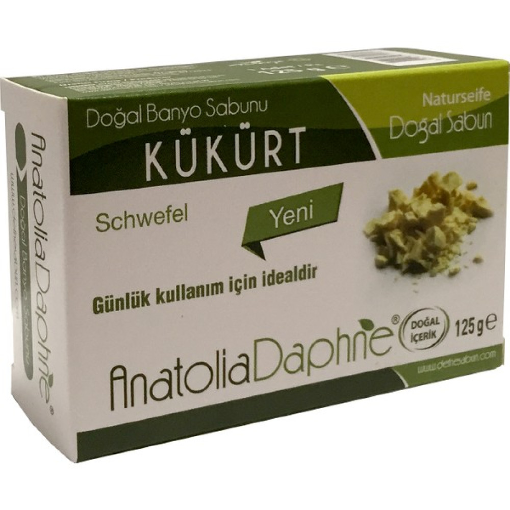 Anatolia Daphne Kükürt Sabunu 125 gr Sabunlar Fiyatı