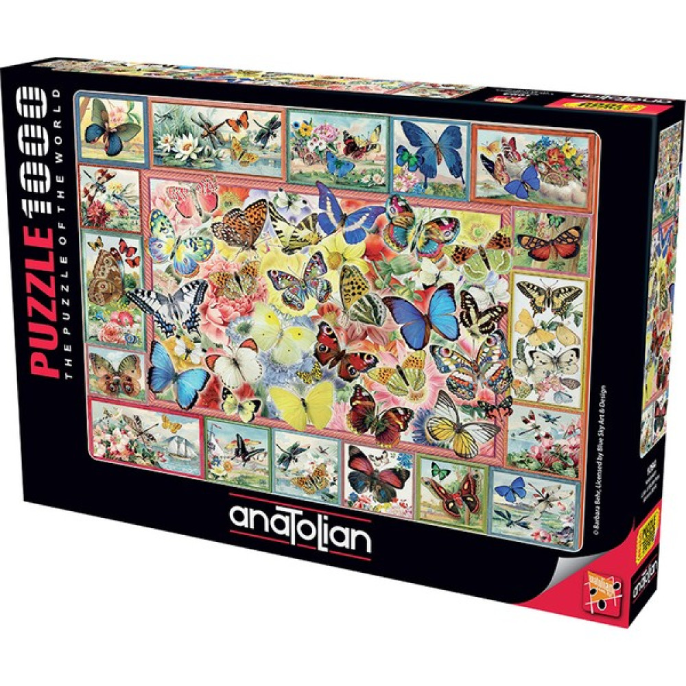 Anatolian 1000 Parçalık Puzzle / Kelebekler - Kod 1094 Puzzle & Aksesuarları Fiyatı