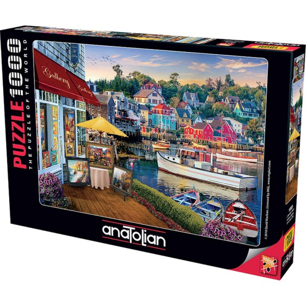 Anatolian 1000 Parçalık Puzzle / Limandaki Galeri - Kod 1069 Puzzle & Aksesuarları Fiyatı