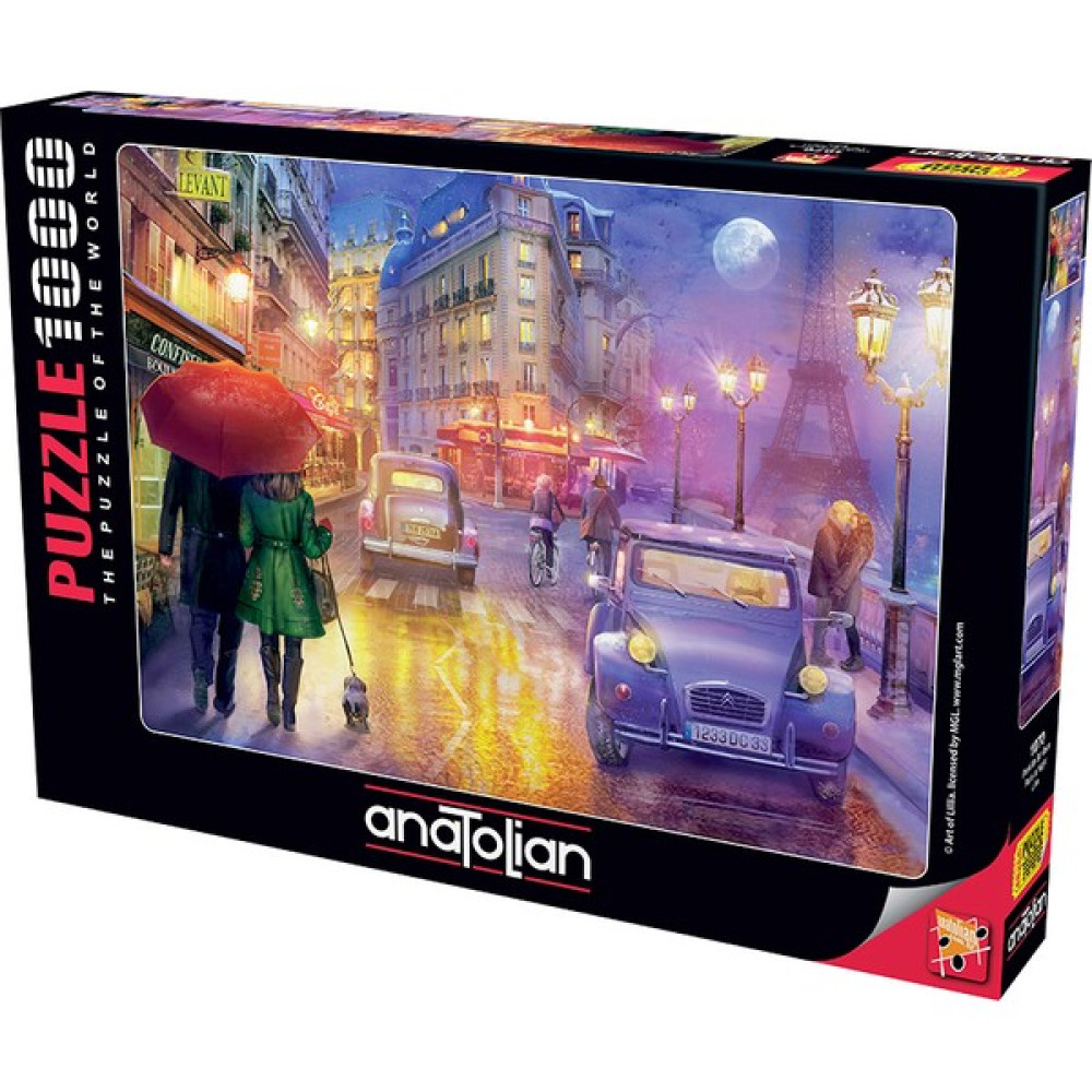 Anatolian 1000 Parçalık Puzzle / Paris'de Bir Gece - Kod 1070 Puzzle & Aksesuarları Fiyatı