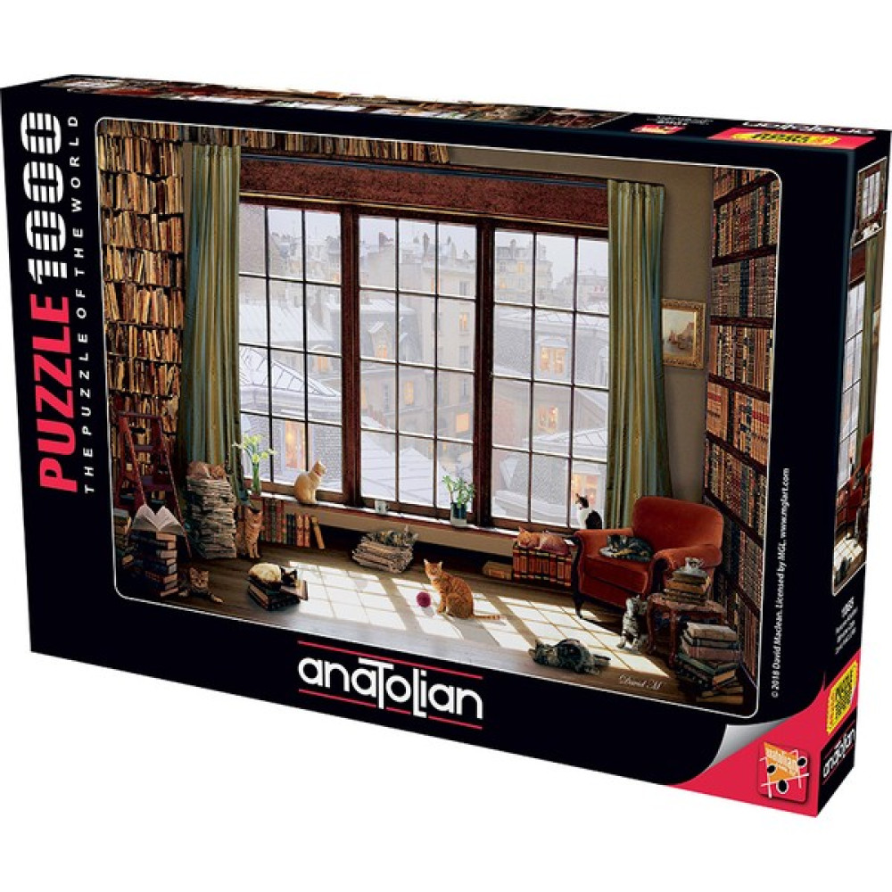 Anatolian 1000 Parçalık Puzzle / Pencere Kedileri - Kod 1065 Puzzle & Aksesuarları Fiyatı