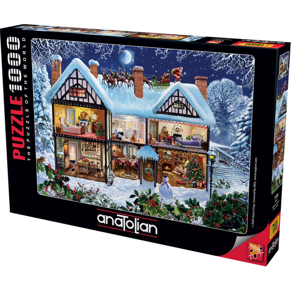 Anatolian 1000 Parçalık Puzzle - Yılbaşı 1105 Anne Bebek Oyuncak Fiyatı